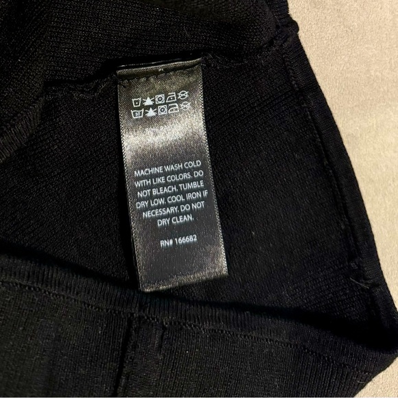 House of Harlow 1960 Black Corset Top XS - Picture 6 of 6